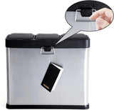 Hans-Holdbar - 3x8 L skraldespand + 1 kasse poser