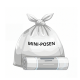 Mini posen affaldsposer - 15 stk/rulle
