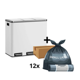 Clara-Clean - 3x18L skraldespand + 1 kasse poser