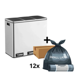 Clara-Clean - 3x18L skraldespand + 1 kasse poser