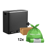 Clara-Clean - 3x18L skraldespand + 1 kasse poser