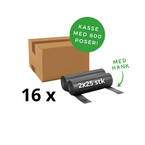 Høm høm luksus - Hundeposer - 32 ruller (800 stk)
