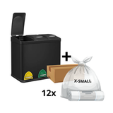 Hans-Holdbar - 3x8 L skraldespand + 1 kasse poser