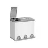 Hans-Holdbar - 3x8 L skraldespand + 1 kasse poser