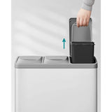 Hans-Holdbar - 3x8 L skraldespand + 1 kasse poser