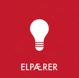 Klistermærke Elpære