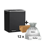 Mille-Fin - 2x15L skraldespand + 1 kasse poser