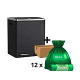 Mille-Fin - 2x15L skraldespand + 1 kasse poser