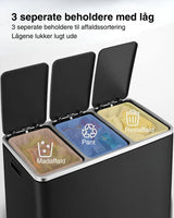 Clara-Clean - 3x18L skraldespand + 1 kasse poser