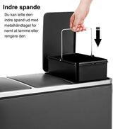 Clara-Clean - 3x18L skraldespand + 1 kasse poser