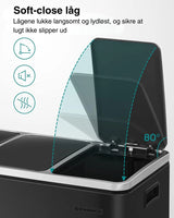 Clara-Clean - 3x18L skraldespand + 1 kasse poser