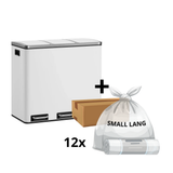 Clara-Clean - 3x18L skraldespand + 1 kasse poser
