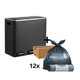 Clara-Clean - 3x18L skraldespand + 1 kasse poser