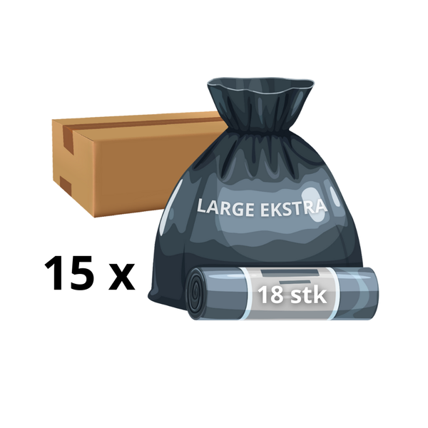 Affaldsposer Large Ekstra