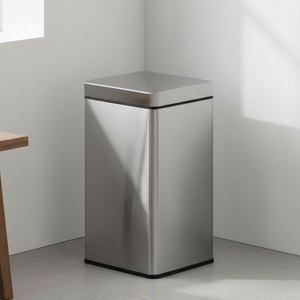 Firkantet skraldespand